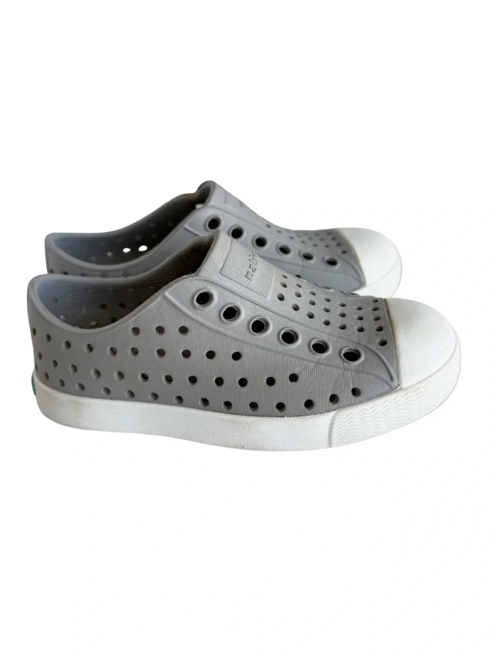 Native Kids Jefferson Sandals Shoes - Pigeon Grey Size TODDLER Size 7